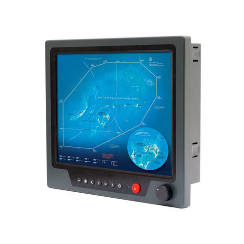 Moniteur LCD - NPD1744 - Litemax Electronics Inc. - à écran tactile résistif / marin / 17"