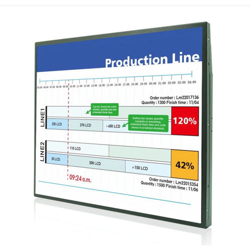Moniteur LCD - 1568-E series - Litemax Electronics Inc. - TFT / rétroéclairage à LED / industriel
