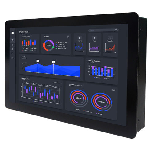 Panel PC LCD - IPPS-1566-WHL0-ZP00 - Litemax Electronics Inc. - à écran tactile capacitif PCAP / 15.6" / 1920 x 1080