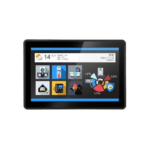 Moniteur LCD - IPPD-1015-ADB0 - Litemax Electronics Inc. - rétroéclairage à LED / à écran tactile PCAP / industriel