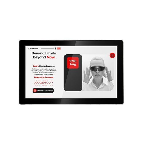 Moniteur TFT-LCD - IPPD-1858-ADB0 - Litemax Electronics Inc. - rétroéclairage à LED / à écran tactile PCAP / industriel