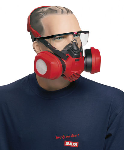 Masque de protection demi-masque - SATA GmbH & Co. KG - à cartouche / léger