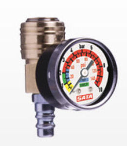 Régulateur de pression pour air - SATA GmbH & Co. KG - mono-étagé / industriel / avec manomètre