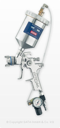 Pistolet pulvérisateur - SATA GmbH & Co. KG - à peinture / manuel / avec godet gravité