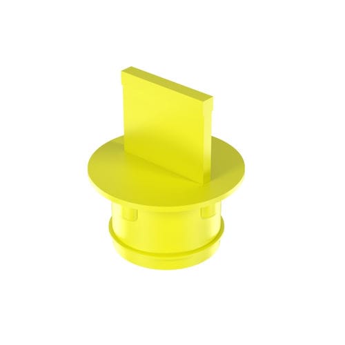 Bouchon à ailettes - TTI series - B.M.P - mâle / en plastique / pour tuyau flexible