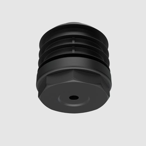Pied pour tubes ronds - PRT series - B.M.P - en nylon / réglable / fileté