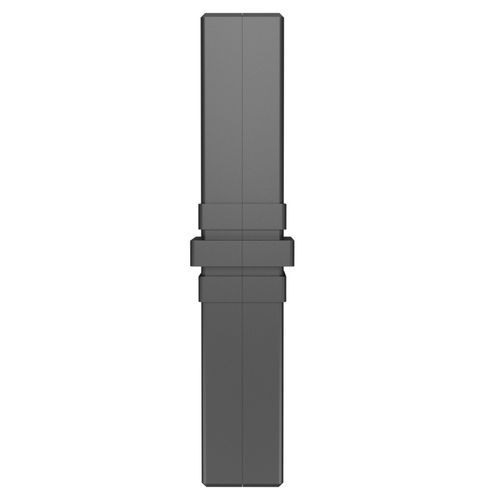 Connecteur de tube carré - CTQ series - B.M.P - en polyéthylène / appui central