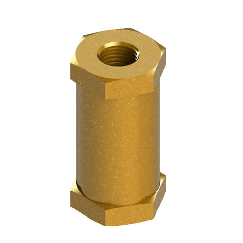 Clapet anti-retour à piston - 600 series - Valve Check, Inc - pour eau / pour gaz / femelle-femelle