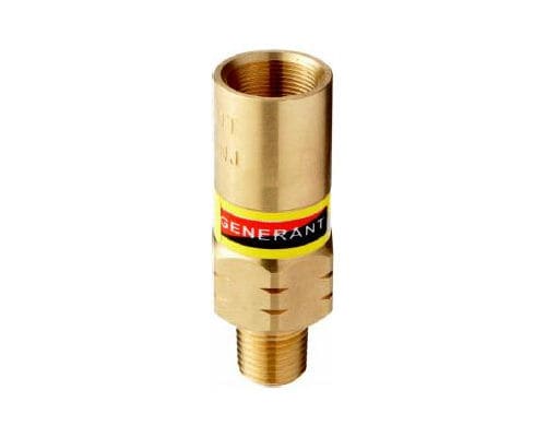 Soupape de décharge compacte - CRV series - Generant - cryogénique / pour oxygène