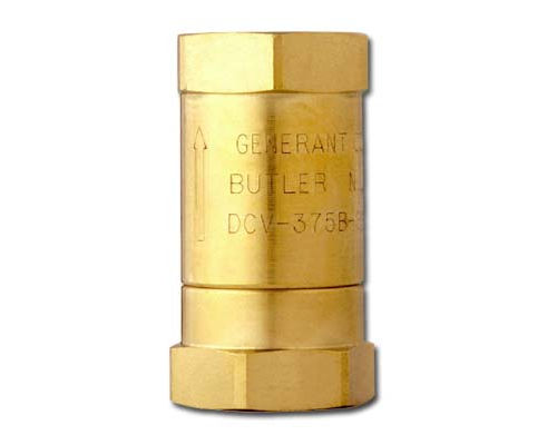 Clapet anti-retour à disque - DCV series - Generant - pour oxygène / basse pression / en laiton