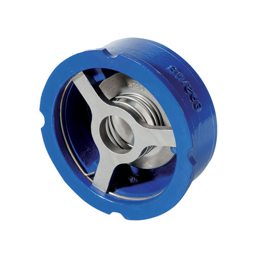 Clapet anti-retour à disque - W6  - Brandoni - pour eau / wafer / en acier inoxydable