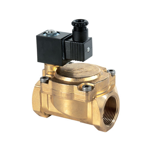 Électrovanne à commande assistée - 86  - Brandoni - 2 voies / NF / pour eau