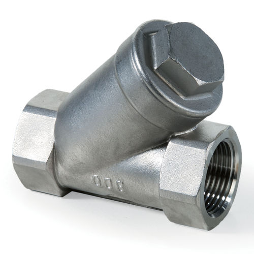Clapet anti-retour à piston - Y6  - Brandoni - fileté / en Y / en acier inoxydable