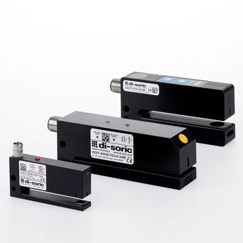 Capteur d'étiquettes capacitif - OGUTI Optical series - di-soric - à ultrasons
