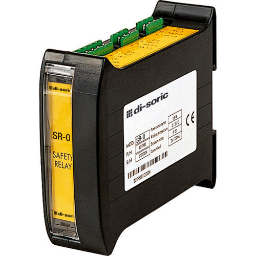 Relais de sécurité NO - SR-0  - di-soric - sur rail DIN / 24 Vcc / programmable