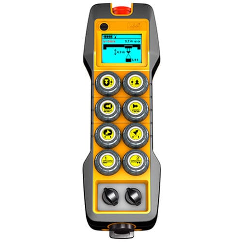 Télécommande à boutons configurables - PocketEvo-media - NBB Controls + Components GmbH - radio / industrielle / pour grues