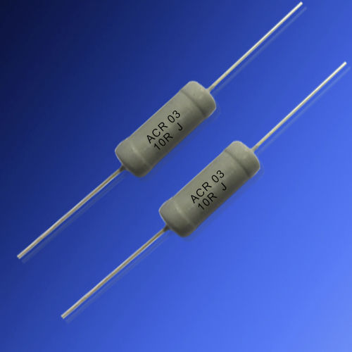 Résistance bobinée - ACR series  - shenzhen kawaxin electronics co.,ltd - de puissance / à haute impulsion / à broches axiales