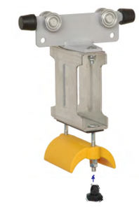 Chariot porte-câble en plastique - WKZ-P1-160x96xD63T - UNILIFT - acier galvanisé / de remorquage