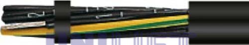 Câble optique de données - OPVC - JZ/OZ BLACK - UNILIFT - d'alimentation / rond / pour usage extérieur