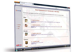 Logiciel gestion de cantine - InMensa - Indaco Project s.r.l. - temps réel / automatisé / centralisé
