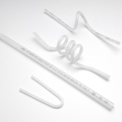 Tuyau flexible pour produits chimiques - KYNAR® 4000 - MEBRA PLASTIK ITALIA SPA - en fluoropolymère / en PVDF / pour le vide