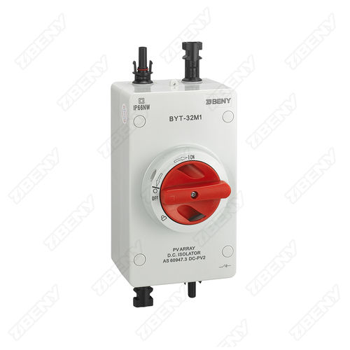 Sectionneur rotatif - BYT-32M1 - Zhejiang Benyi Electrical Co.,ltd. - basse tension / 4 pôles / DC