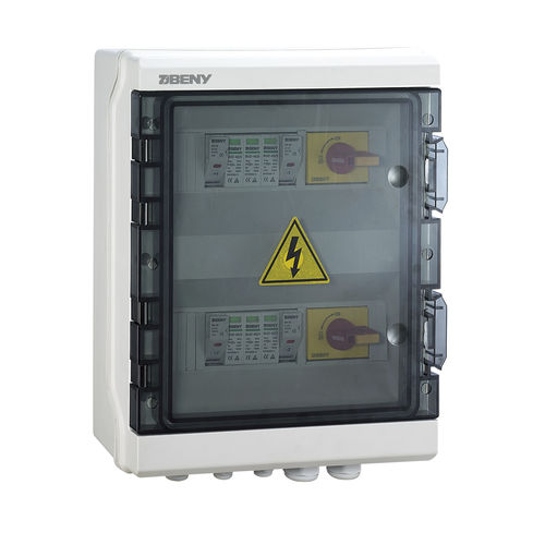 Boîte combinateur solaire - BHS-2/2 - Zhejiang Benyi Electrical Co.,ltd. - murale / rectangulaire / en PC