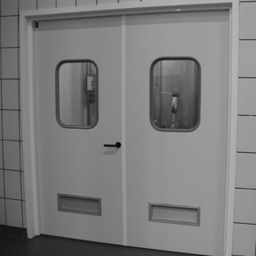 Porte battante - Tane Hermetic - en acier inoxydable / en aluminium / PVC