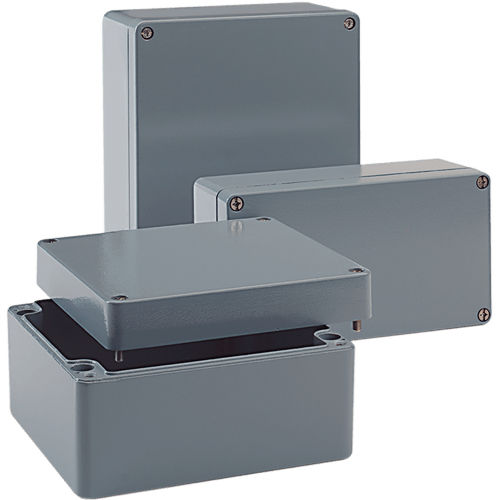 Boîtier en aluminium - ALS Series - ROSE Systemtechnik - pour rail DIN / rectangulaire / industriel