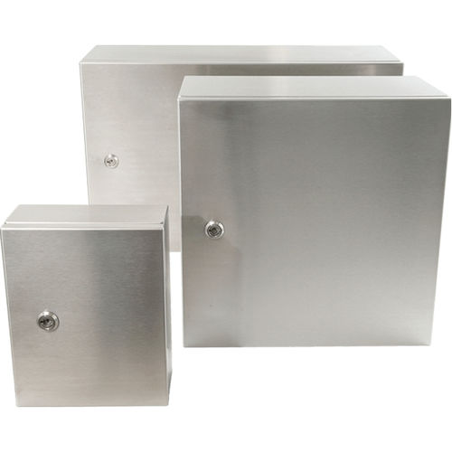 Boîtier en inox - IGS Series - ROSE Systemtechnik - avec bride / pour rail DIN / rectangulaire