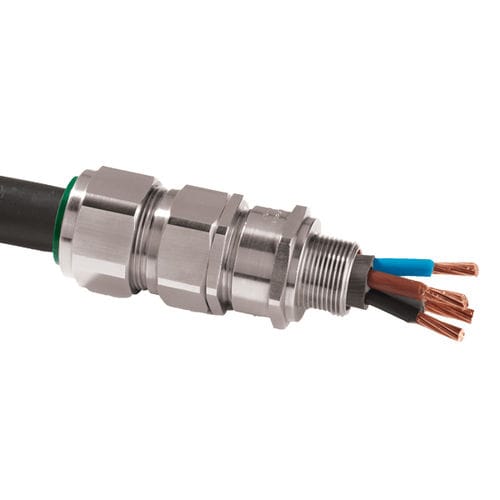 Presse-étoupe en laiton nickelé - E1FU series - ROSE Systemtechnik - en laiton / antidéflagrant / IP68