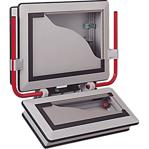 Boîtier pour montage sur panneau - SL 2000 series - ROSE Systemtechnik - rectangulaire / en aluminium / industriel
