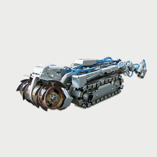 Robot de nettoyage de canalisations hydraulique - Lombrico XXS Ex-0 - GEROTTO FEDERICO SRL