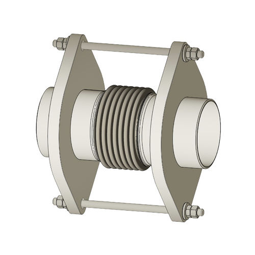 Compensateur de dilatation simple - STP series  - Spiroflex d.o.o. - en métal / rond / à visser