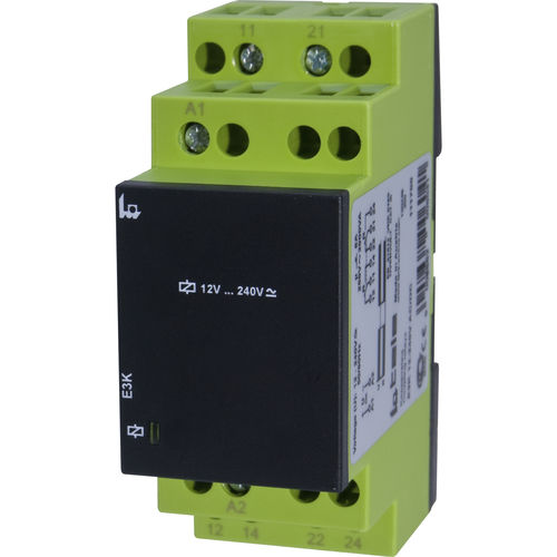 Relais électromécanique DC - E3K - TELE Haase Steuergeraete GmbH - AC / 2NO/NF / bas profil