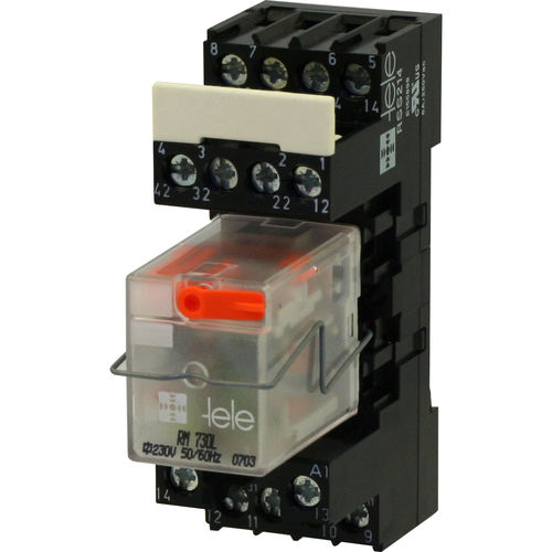 Support de relais électromécanique - Sockel/Socket RM/RN - TELE Haase Steuergeraete GmbH
