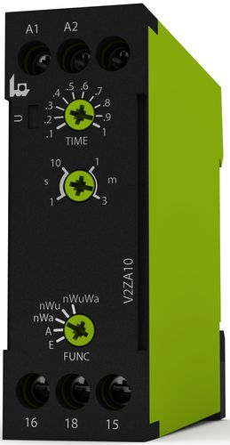 Temporisateur électronique - V2ZA10 3MIN - TELE Haase Steuergeraete GmbH - analogique / retardé / sur rail DIN