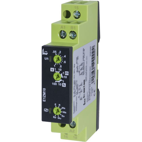 Relais temporisé électronique - E1ZM10 12-240V AC/DC - TELE Haase Steuergeraete GmbH - de protection / multifonction / d'impulsion