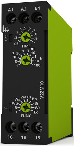 Relais temporisé électronique - V2ZM10 12-240V AC/DC - TELE Haase Steuergeraete GmbH - de protection / multifonction / d'impulsion