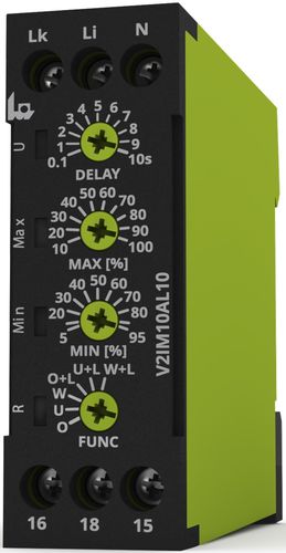 Relais de surveillance de courant - V2IM10AL10 - TELE Haase Steuergeraete GmbH - 1NO/NF / AC/DC / monophasé