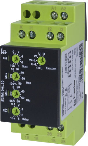 Relais de surveillance de courant - E3IM10AL20 230V AC - TELE Haase Steuergeraete GmbH - 2NO/NF / AC / DC