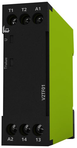 Relais de surveillance de température - V2TF01, PTC  - TELE Haase Steuergeraete GmbH - 1NF / sur rail DIN / à réarmement automatique