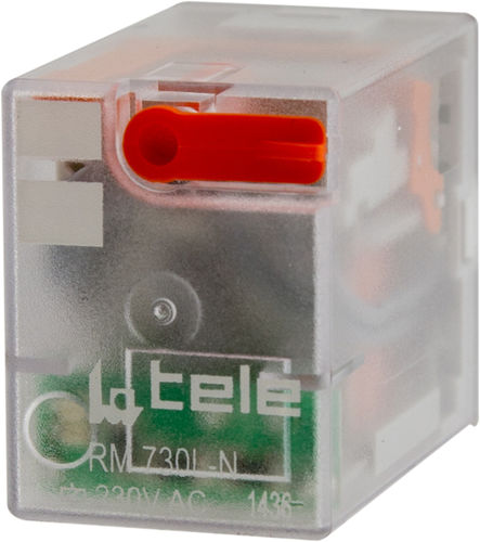 Relais électromécanique DC - RM-N - TELE Haase Steuergeraete GmbH - AC / 4NO/NF / miniature