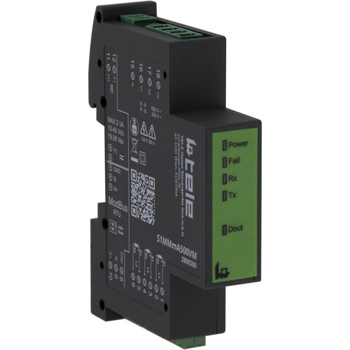 Compteur d'énergie électrique triphasé - S1MMmA500VHM - TELE Haase Steuergeraete GmbH - sur rail DIN / programmable / RS-485