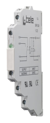 Relais électromécanique 24 Vcc - SKR PLC Relay - TELE Haase Steuergeraete GmbH - 220 Vca / 24 Vca / 1NO/NF