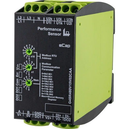 Compteur électrique Modbus - G4SR480V5A02CAA - TELE Haase Steuergeraete GmbH - monophasé / triphasé / sur rail DIN