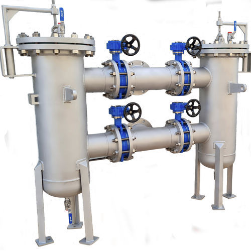 Carter de filtre duplex - 145  - DRAC ENGINYERS, S.L. - à panier / pour liquide / en acier inoxydable
