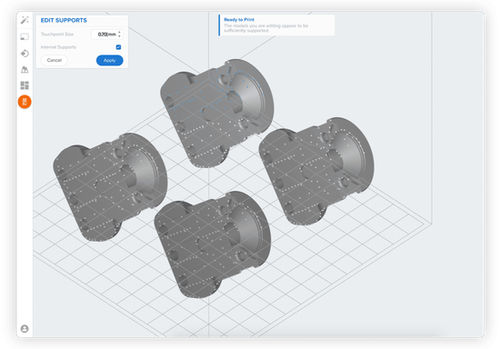 Logiciel d'impression 3D de modélisation - PreForm - Formlabs - CAO