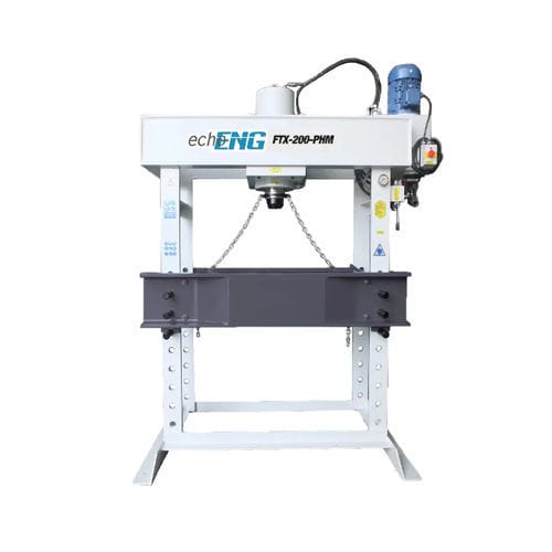 Presse hydraulique - FTX-200-PHM - echoENG - à cadre / avec table mobile