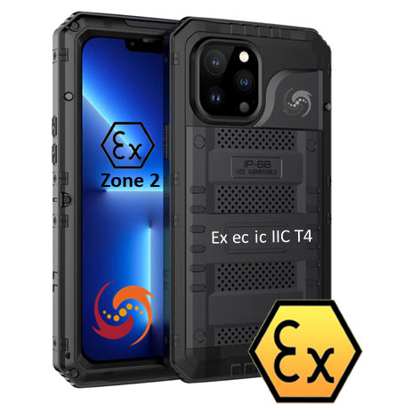 Smartphone industriel WiFi - ATEX iPhone 13 - Atexxo B.V. - Bluetooth / à sécurité intrinsèque / ATEX